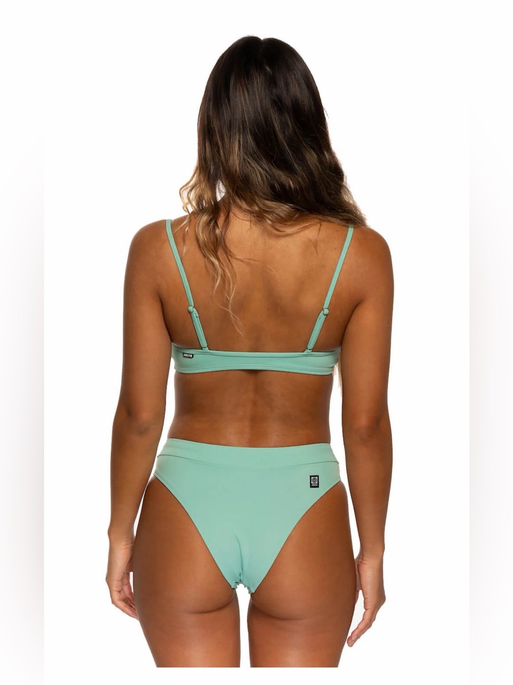 Jolyn “Alanna” High-Waist Black Bikini Bottoms